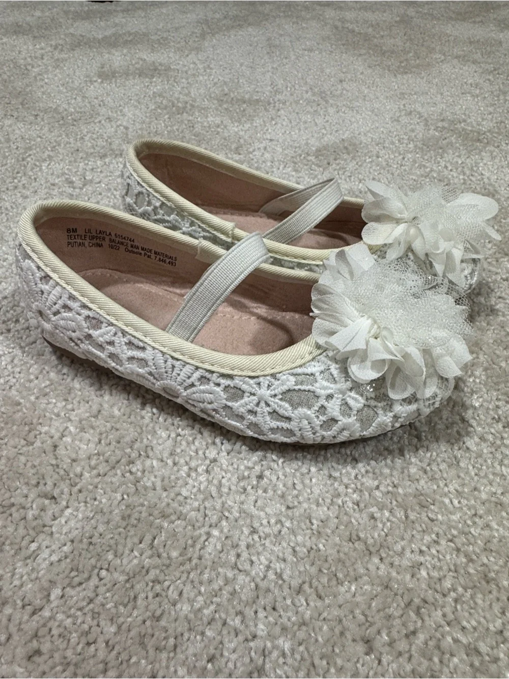 Flower Girl Flats - Size 8T
